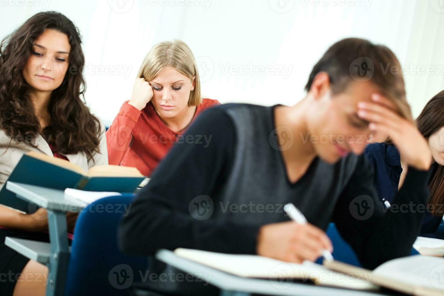 Students in a classroom photo