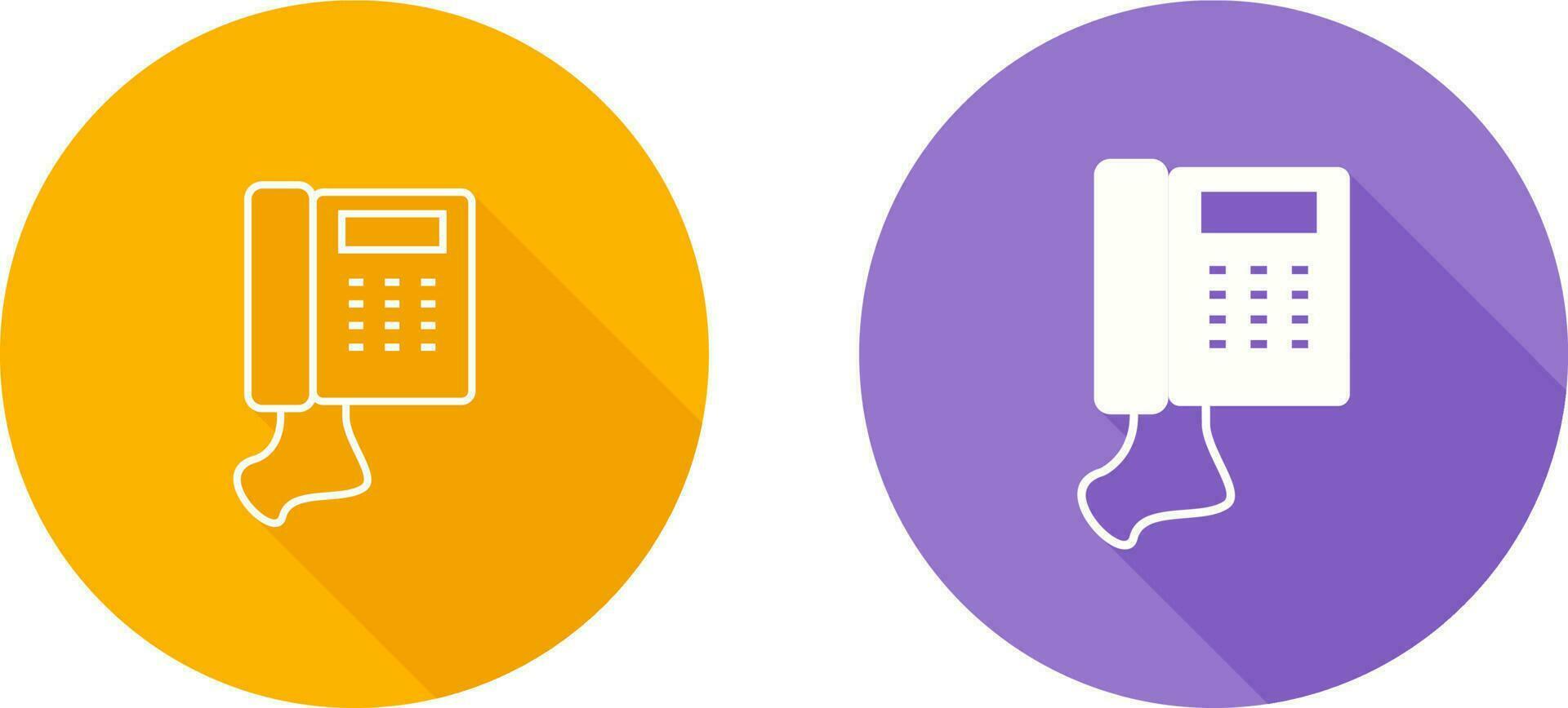 Telephone Set Vector Icon 23938409 Vector Art at Vecteezy