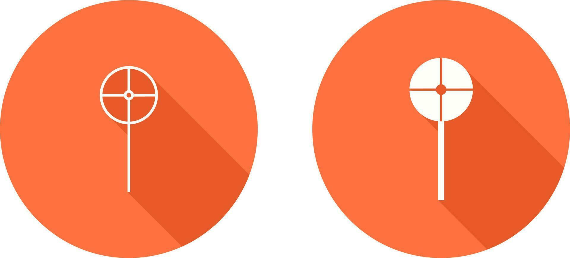 Striped Candy Vector Icon