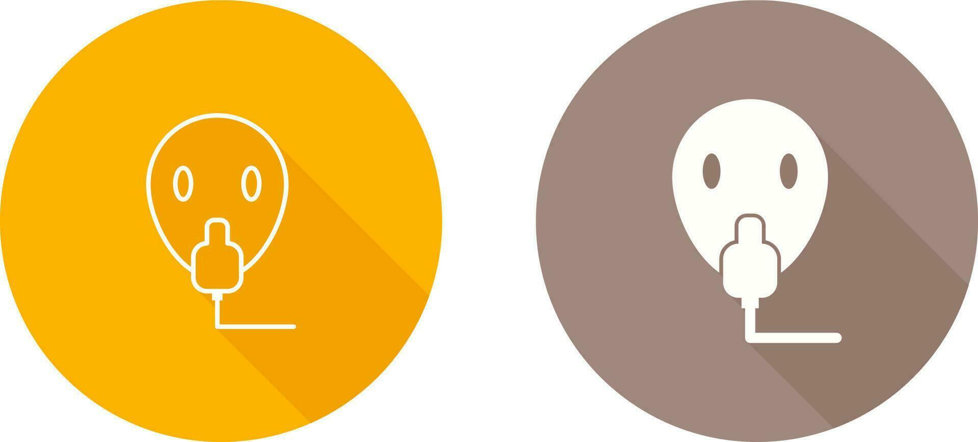 Oxygen Mask Vector Icon