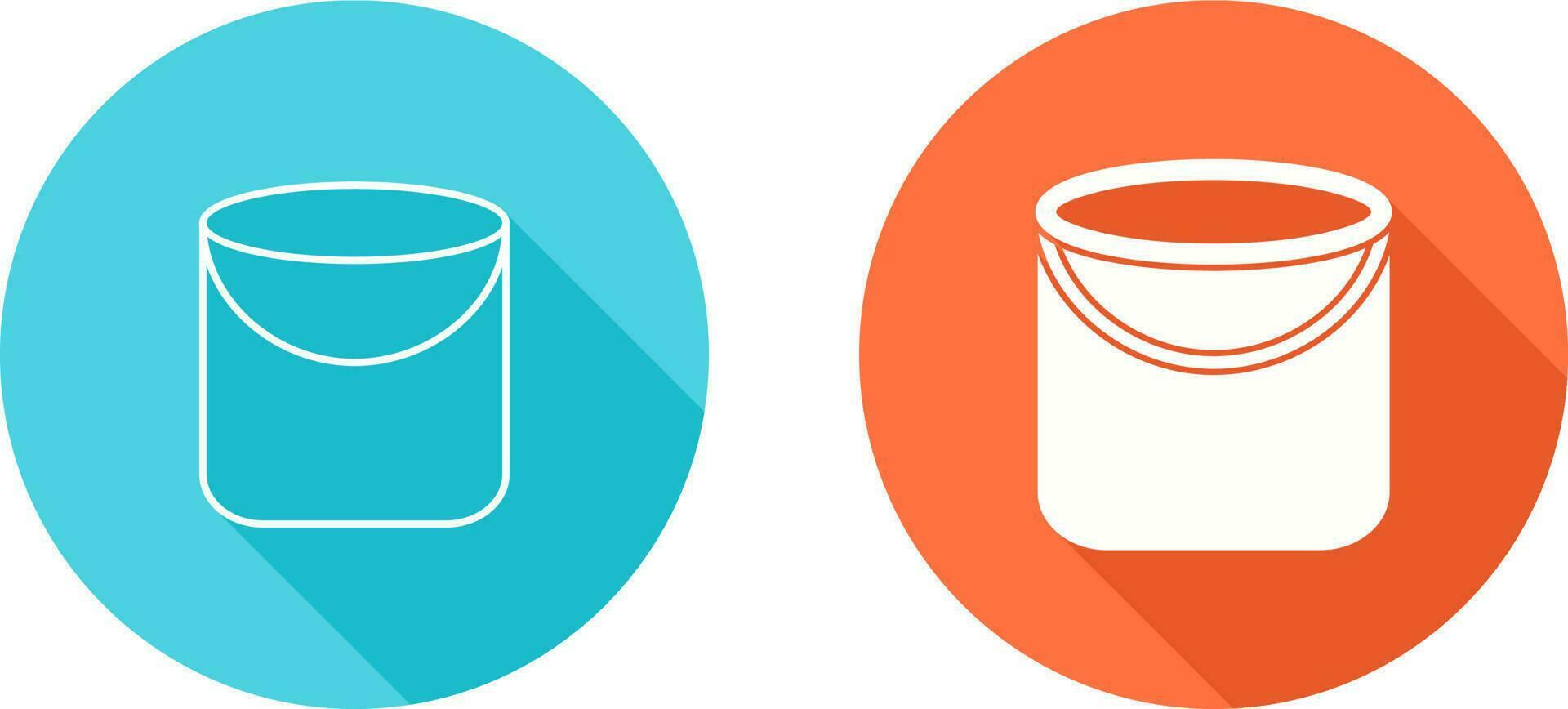 Sand bucket Vector Icon