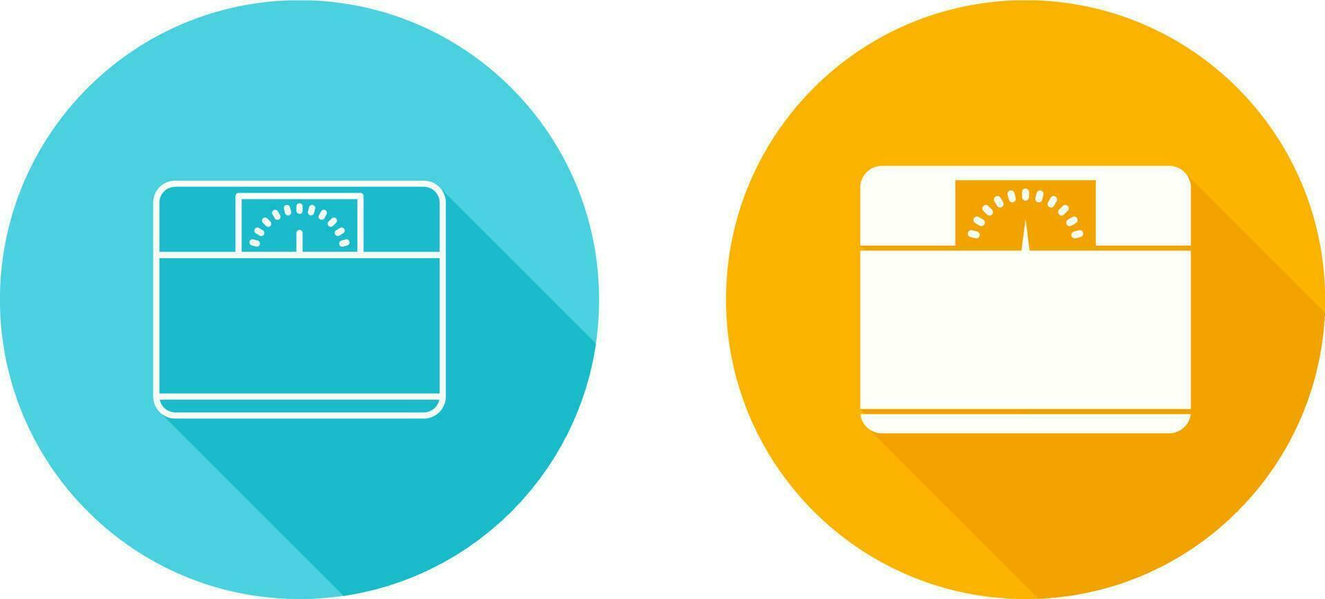 Weighing Machine Vector Icon