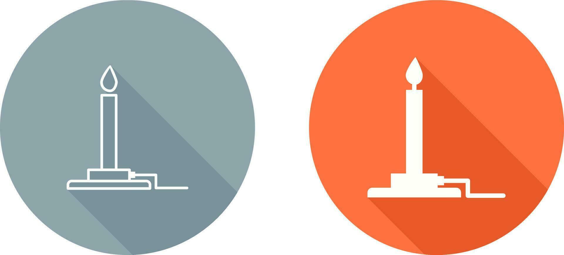 Bunsen Burner Vector Icon