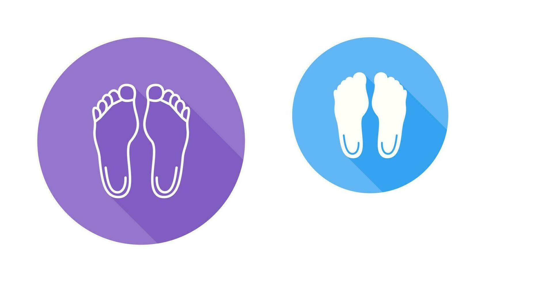 Feet Vector Icon