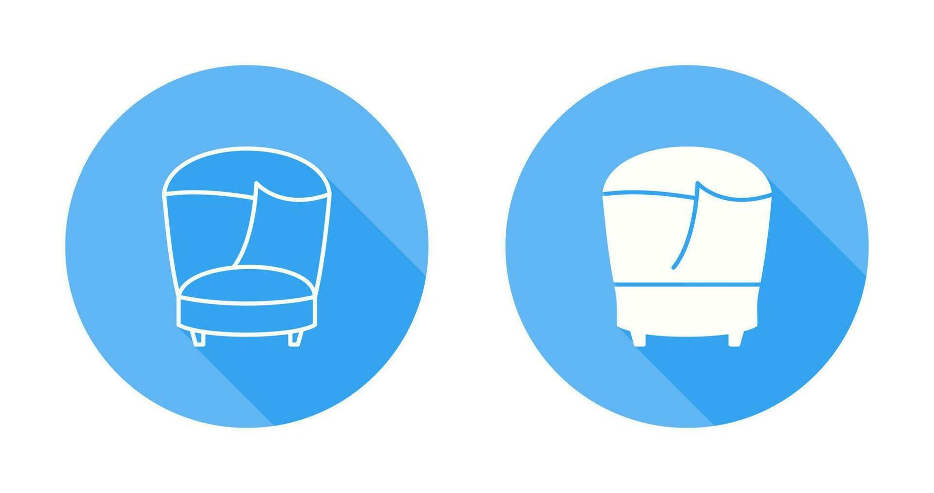Stylish Chair Vector Icon