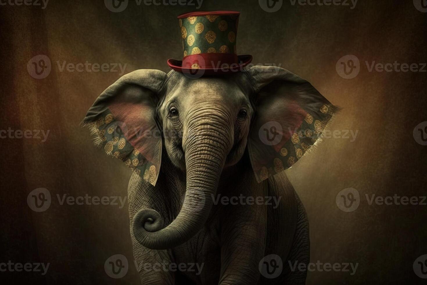 Elephant Circus animal illustration photo