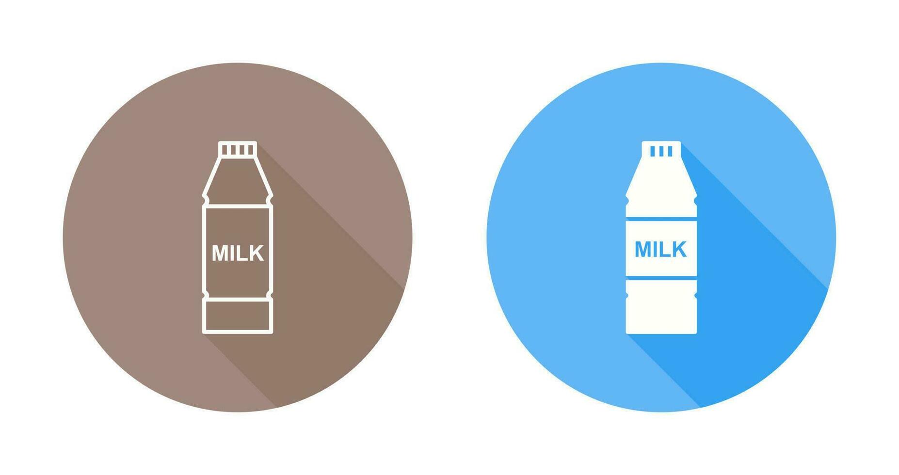 Milk Bottle Vector Icon