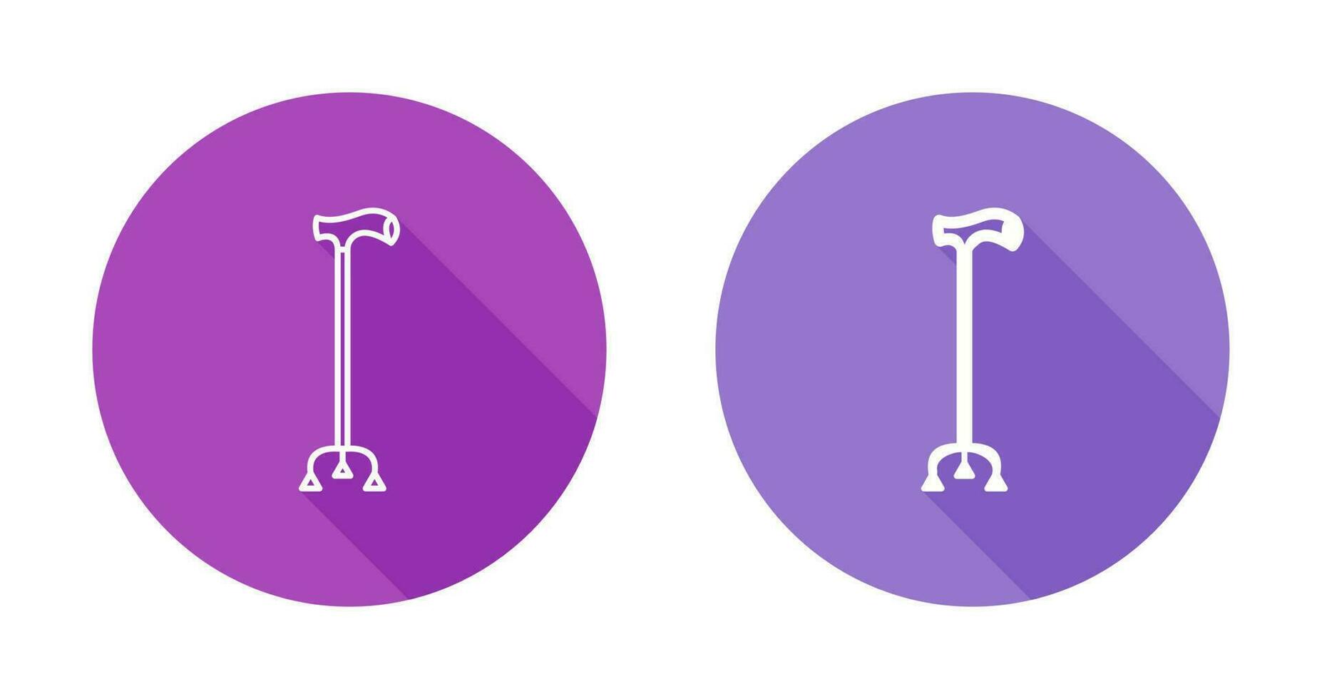 Walking Stick Vector Icon