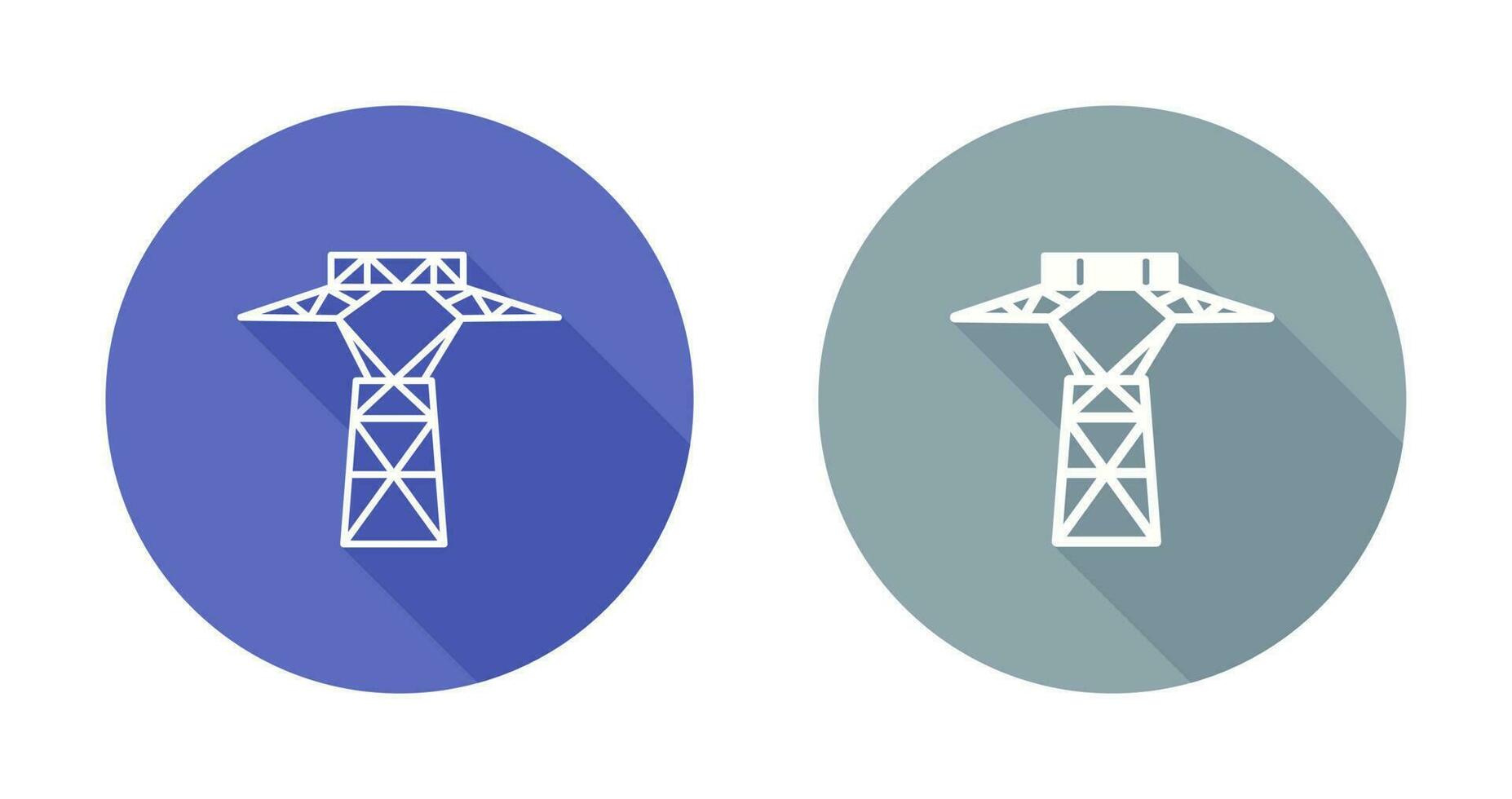 Power Line Vector Icon