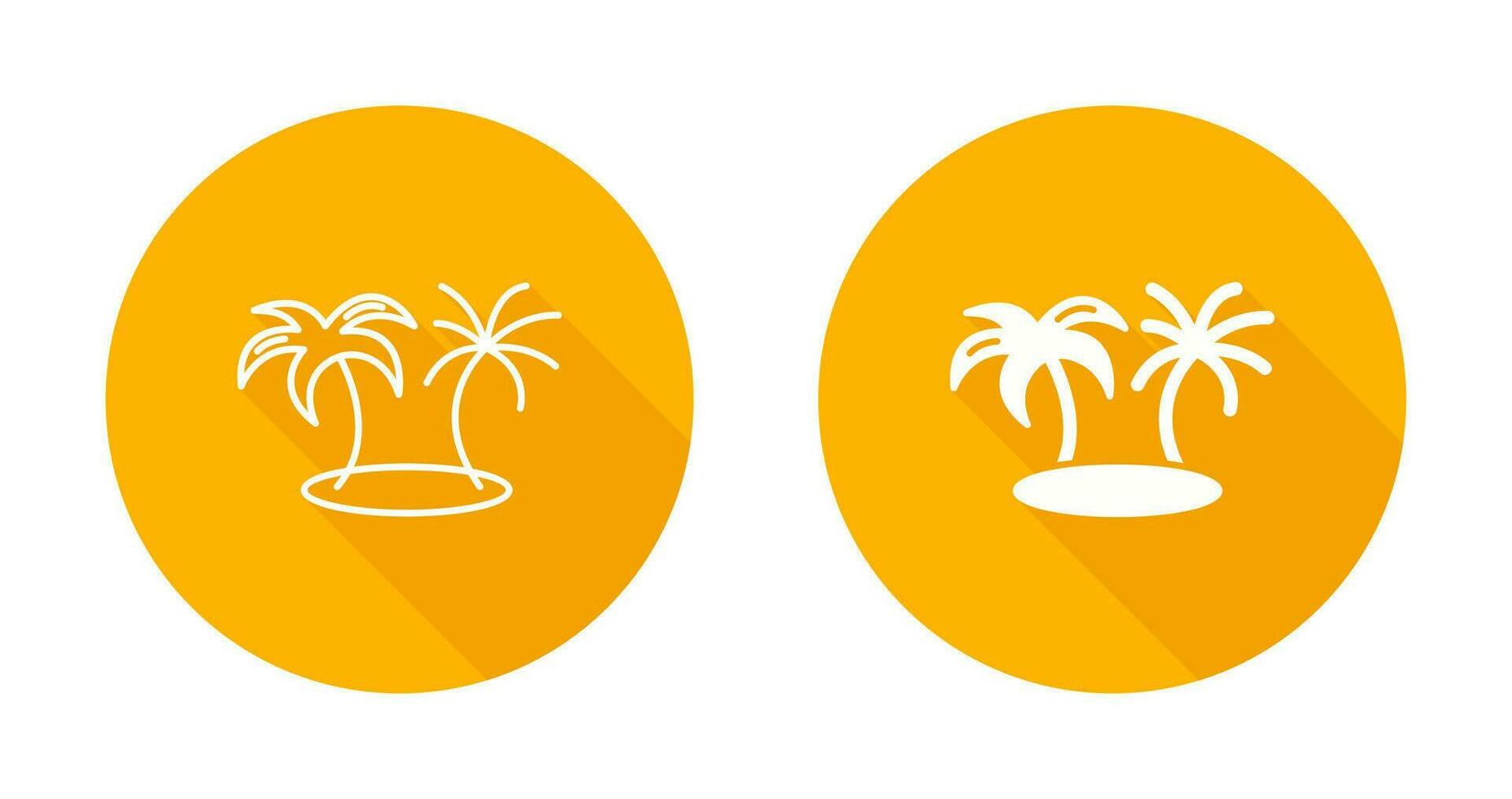 Island Vector Icon