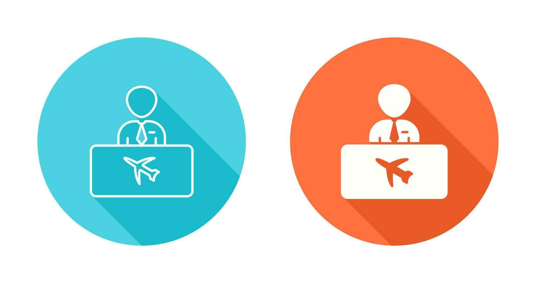 Flight Information Vector Icon