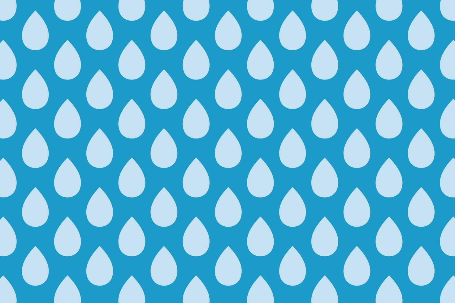 azul lluvia soltar sin costura modelo. que cae agua gotas vector antecedentes.