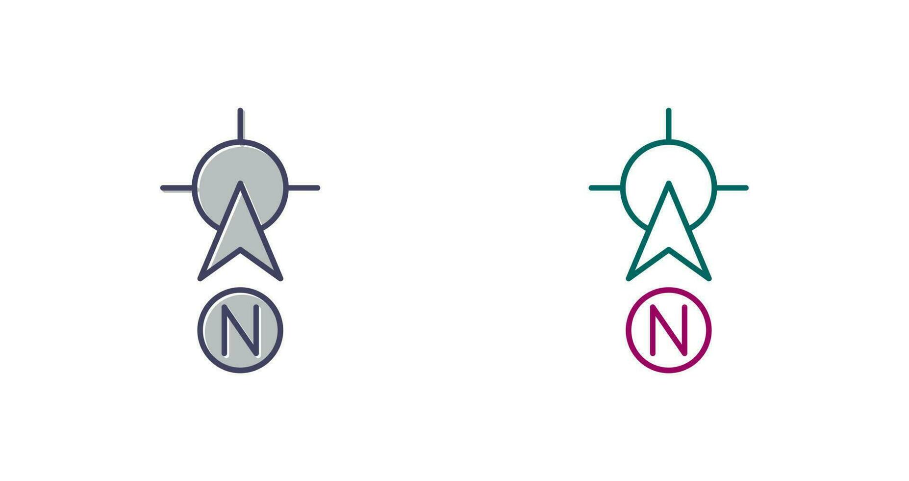 navigation Vector icon