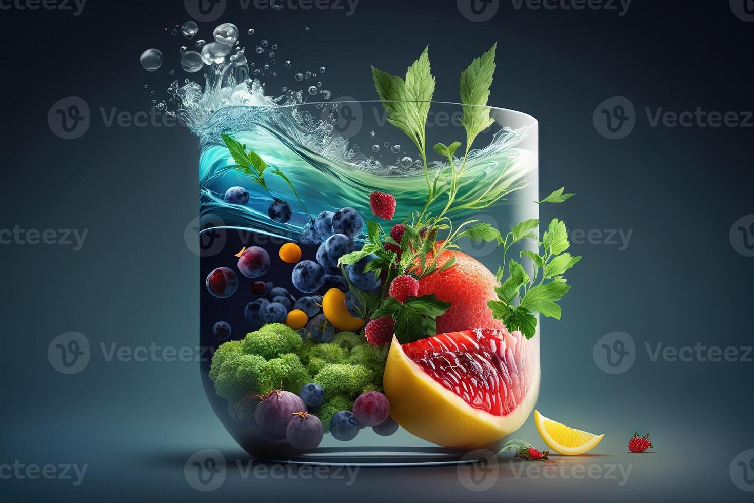 freshness and authenticity of food concept illustration photo