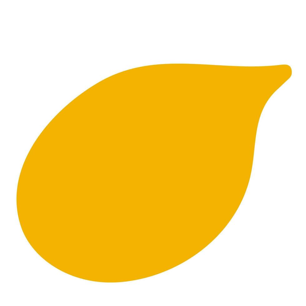 yellow Bubble speech vector