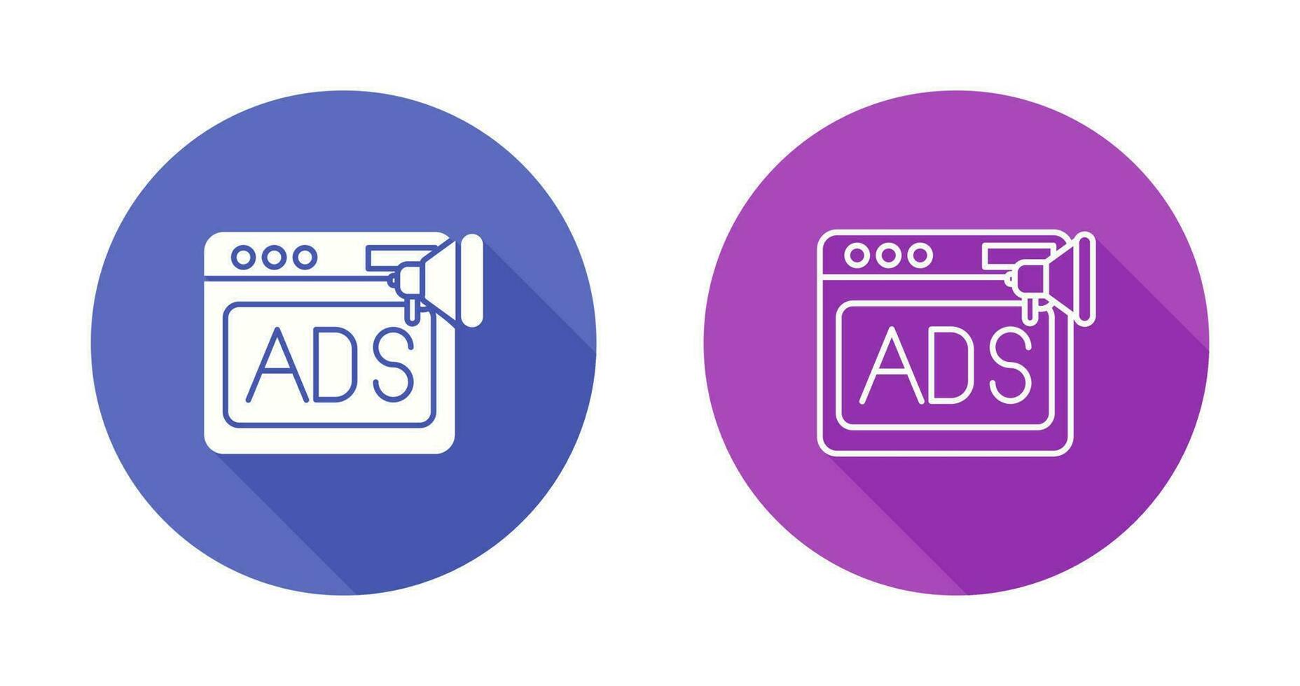 Native Advertising Vector Icon