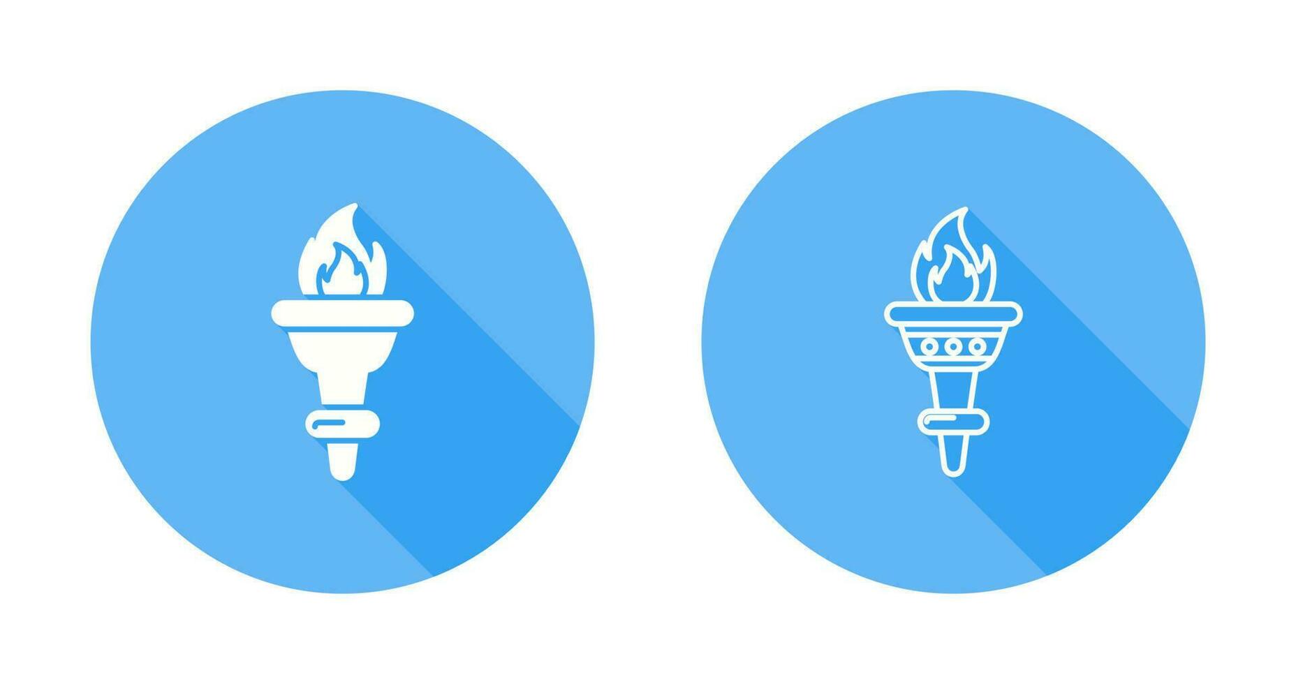 Torch Vector Icon