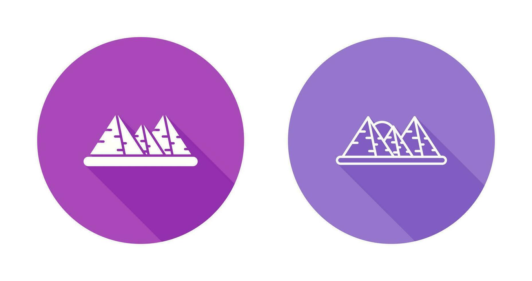 Pyramid Vector Icon