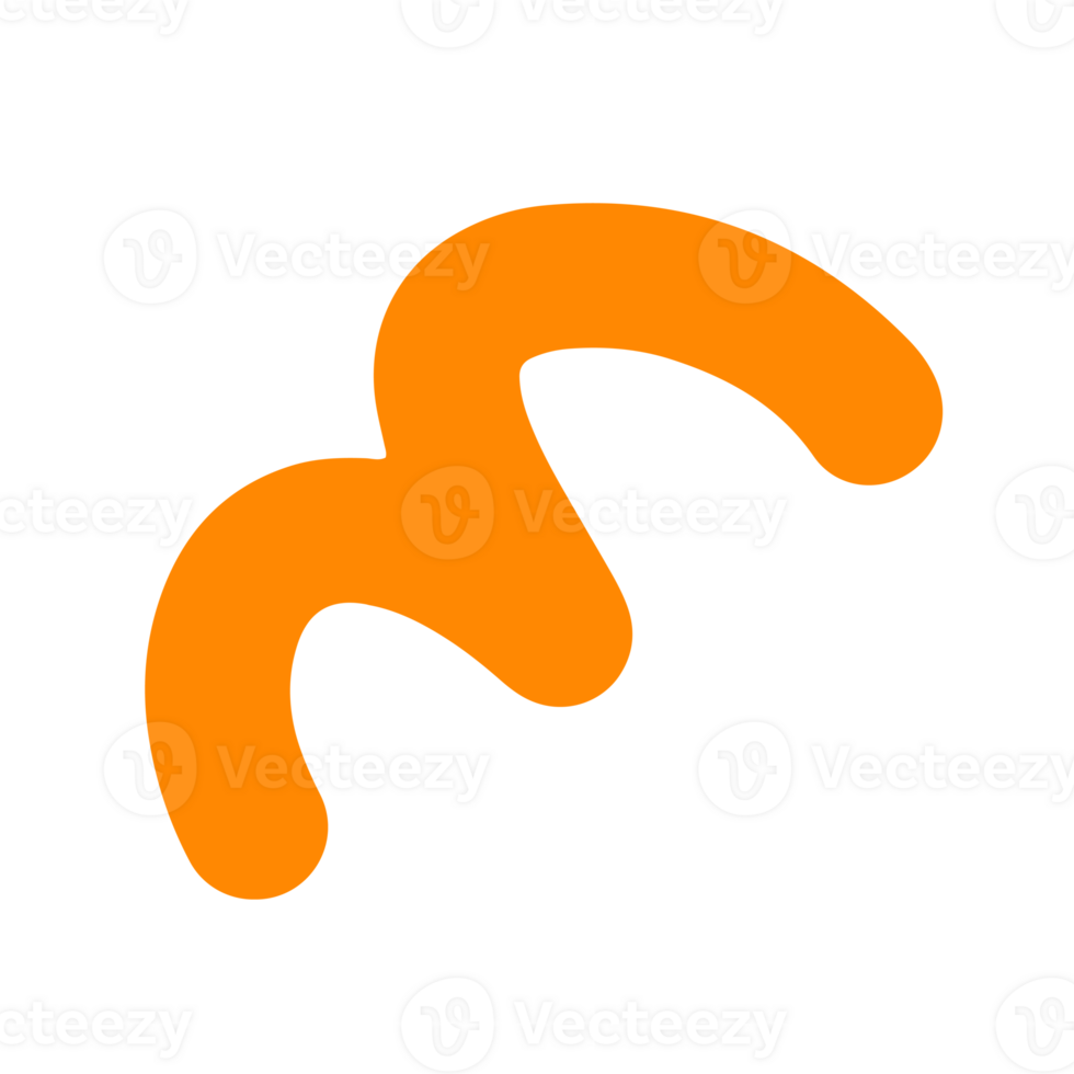 abstract trendy line element png