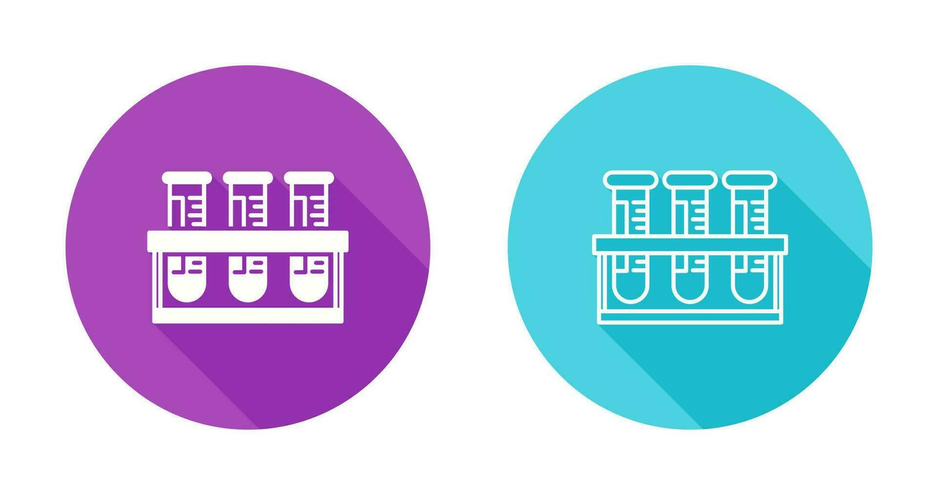 Test Tubes Vector Icon