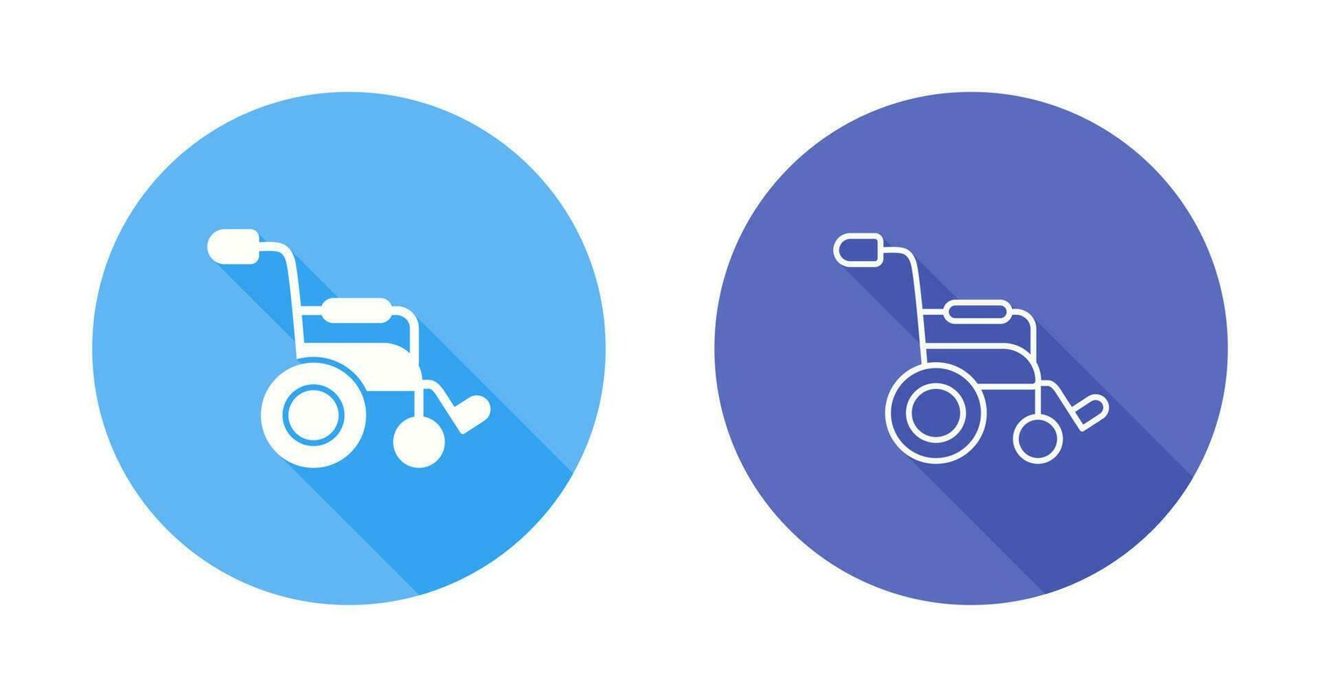 Wheel Chair Vector Icon