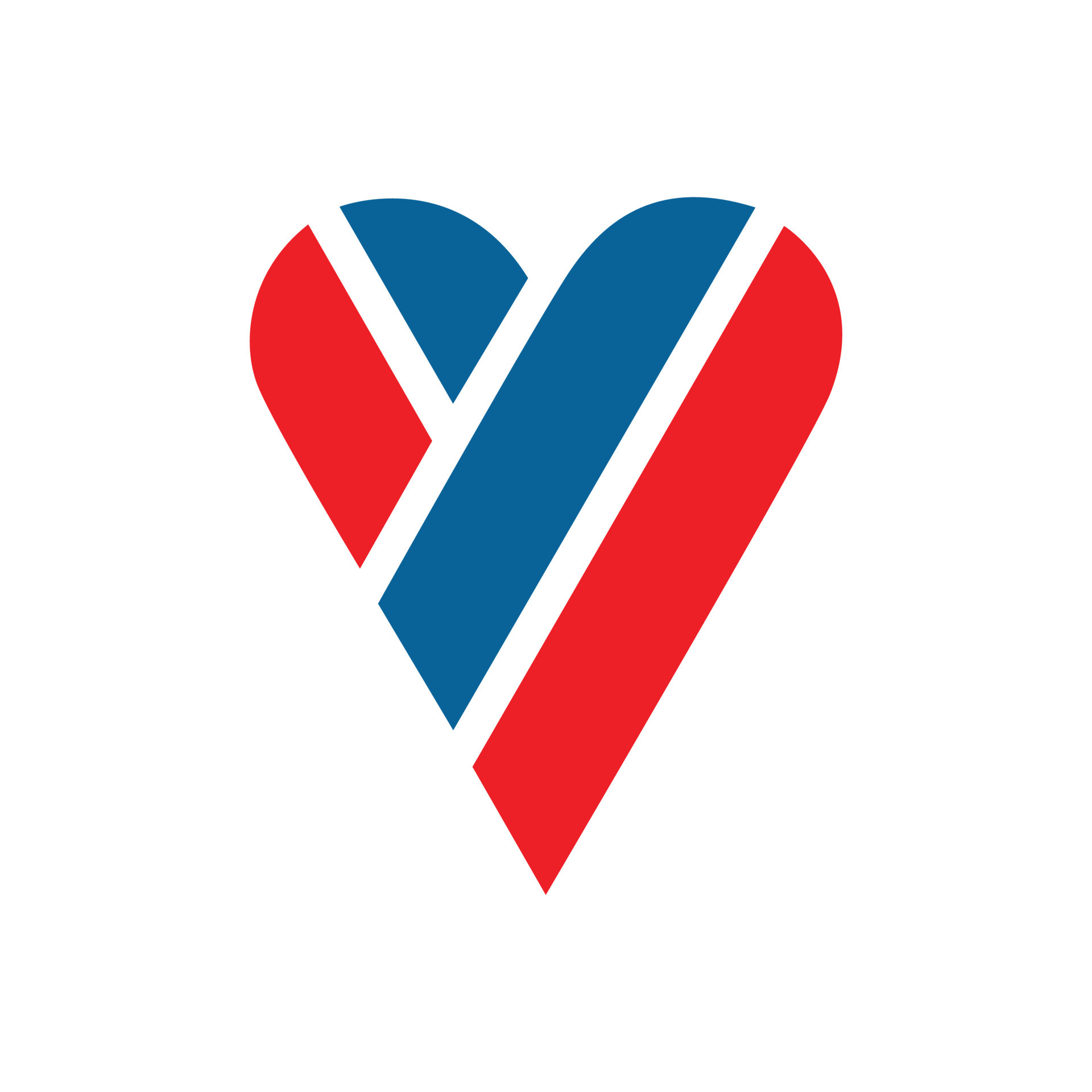 Letter v heart logo vector 23942949 Vector Art at Vecteezy