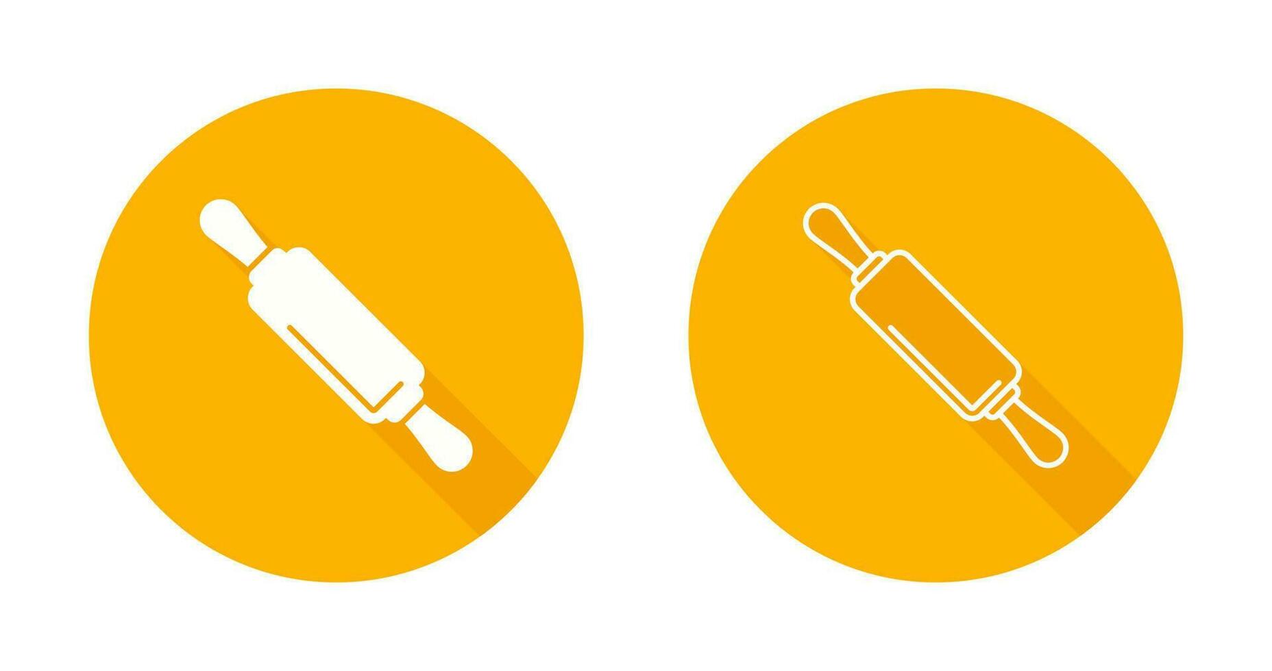 Rolling Pin Vector Icon