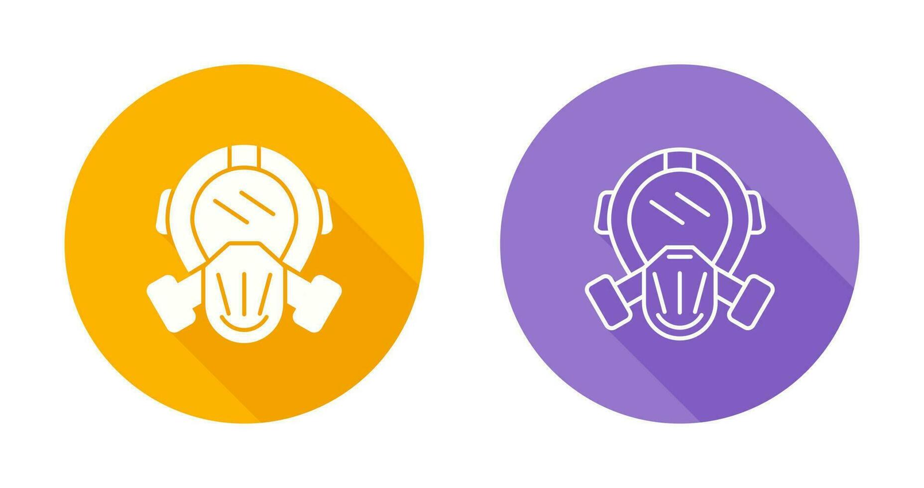 Gas Mask Vector Icon