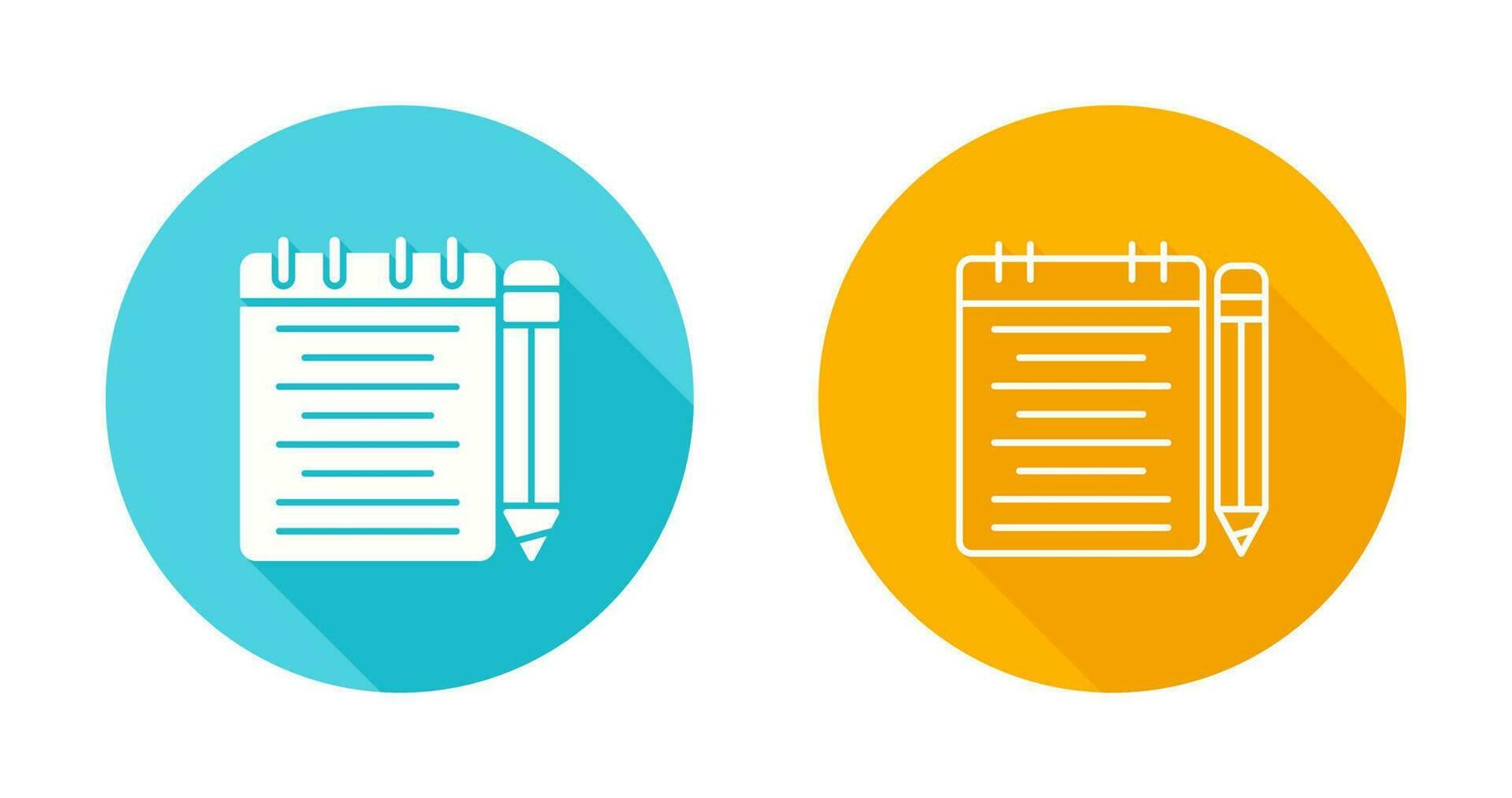 Notepad Vector Icon