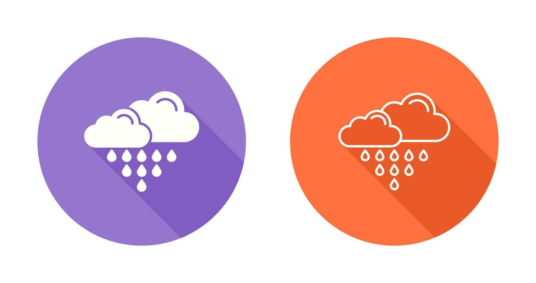 Acid Rain Vector Icon