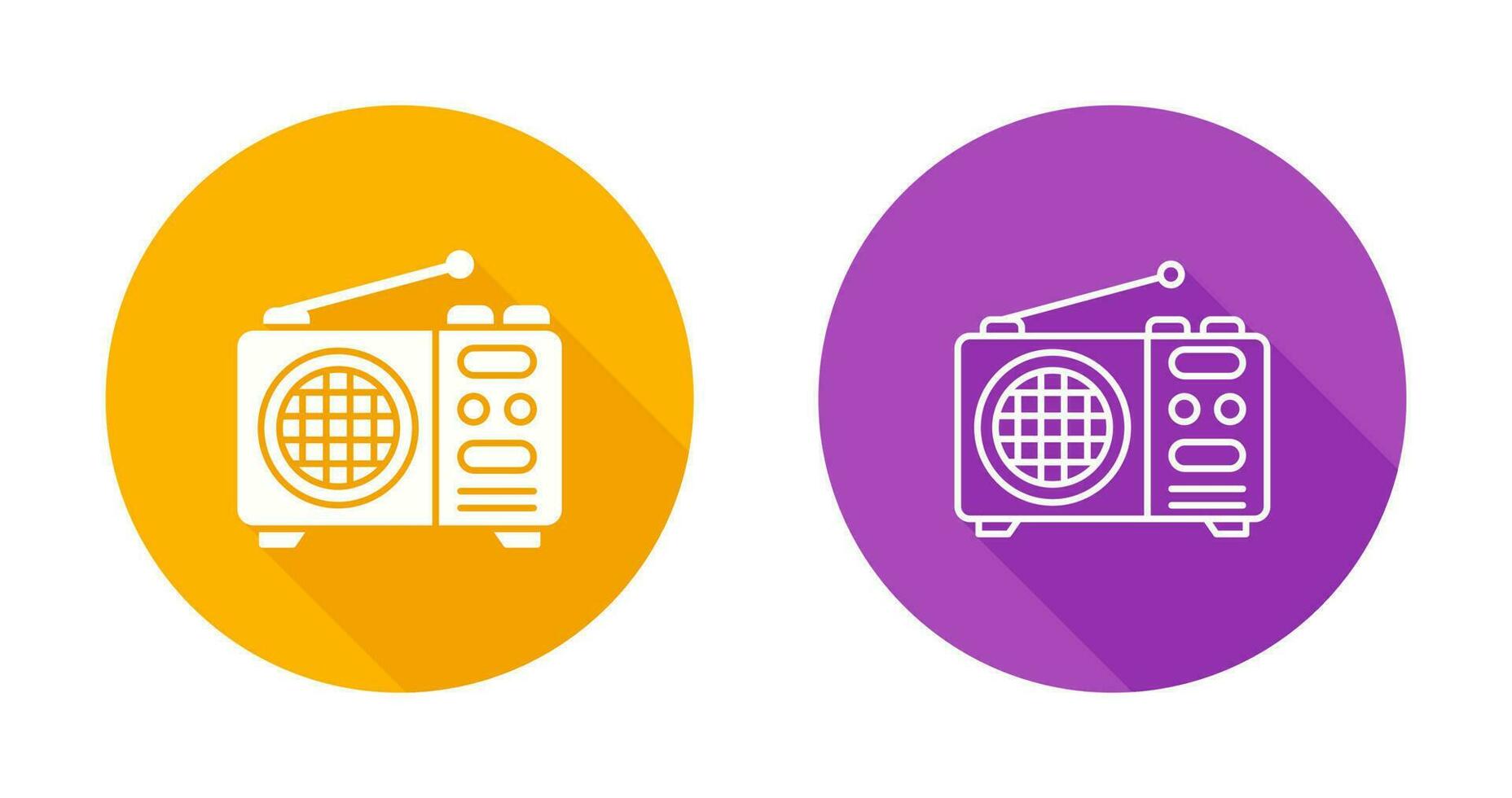 Radio Vector Icon