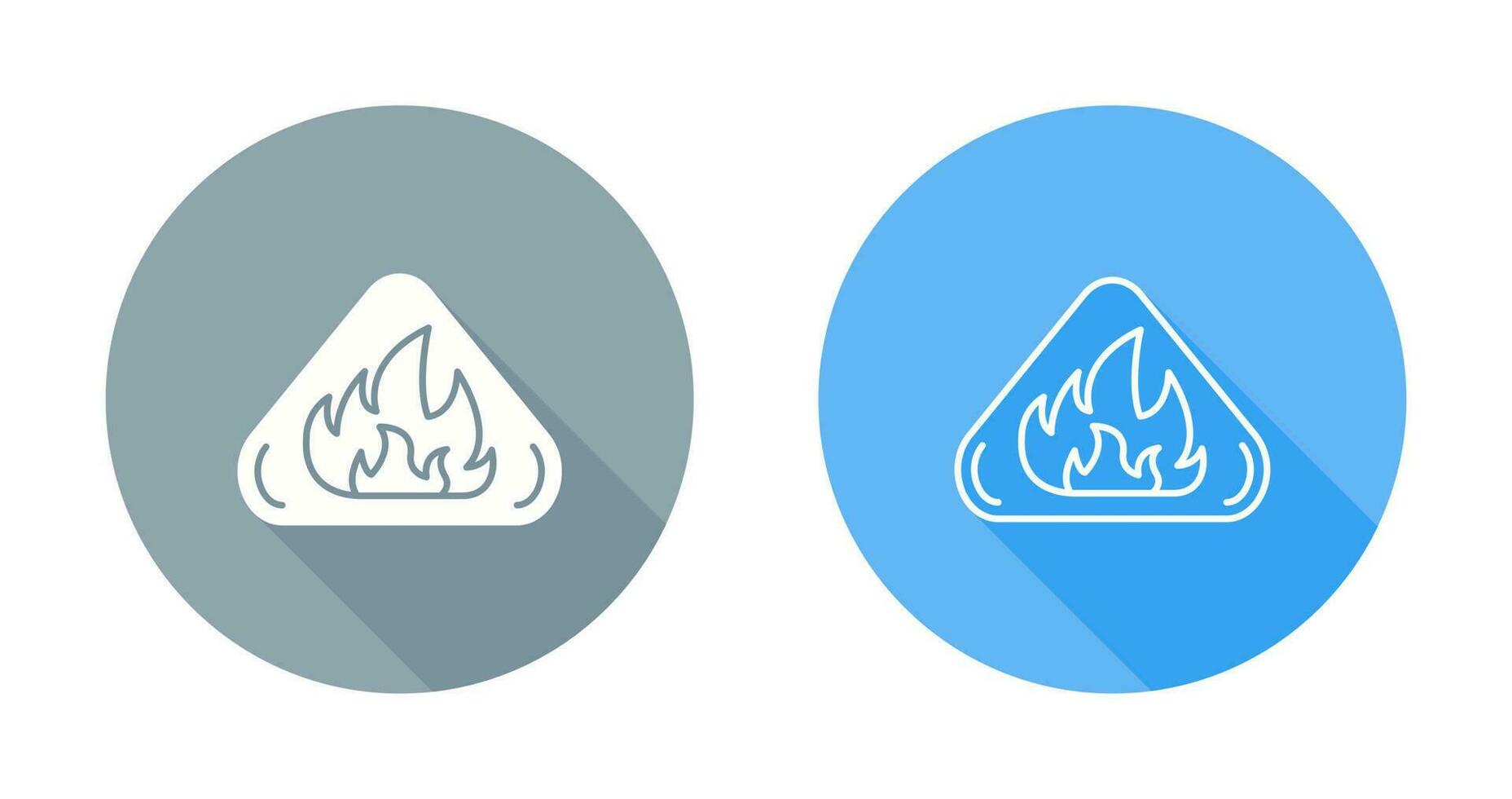 Fire Danger Vector Icon