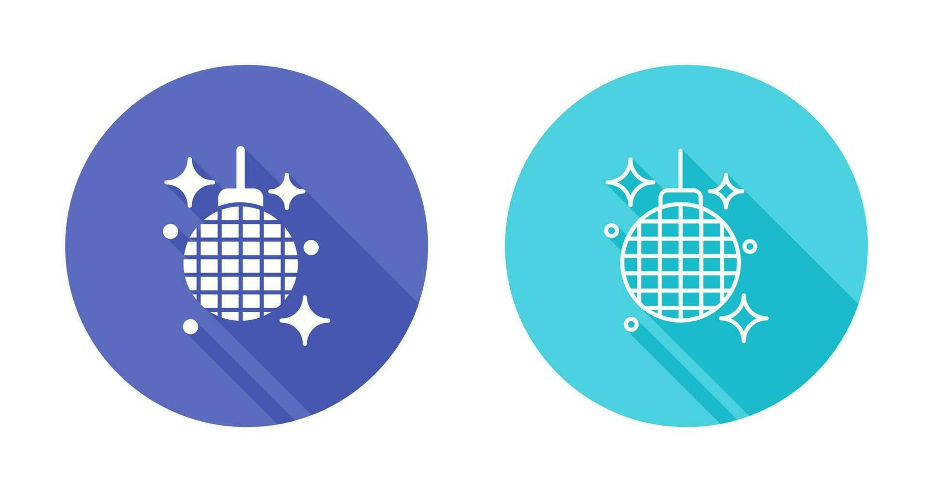 icono de vector de bola de discoteca