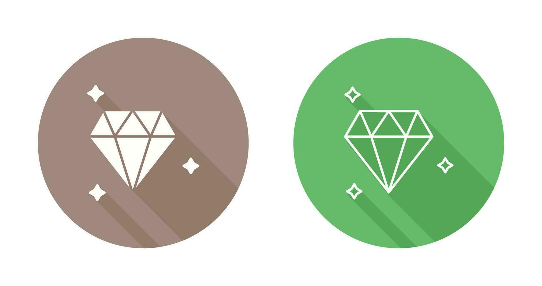 icono de vector de diamante