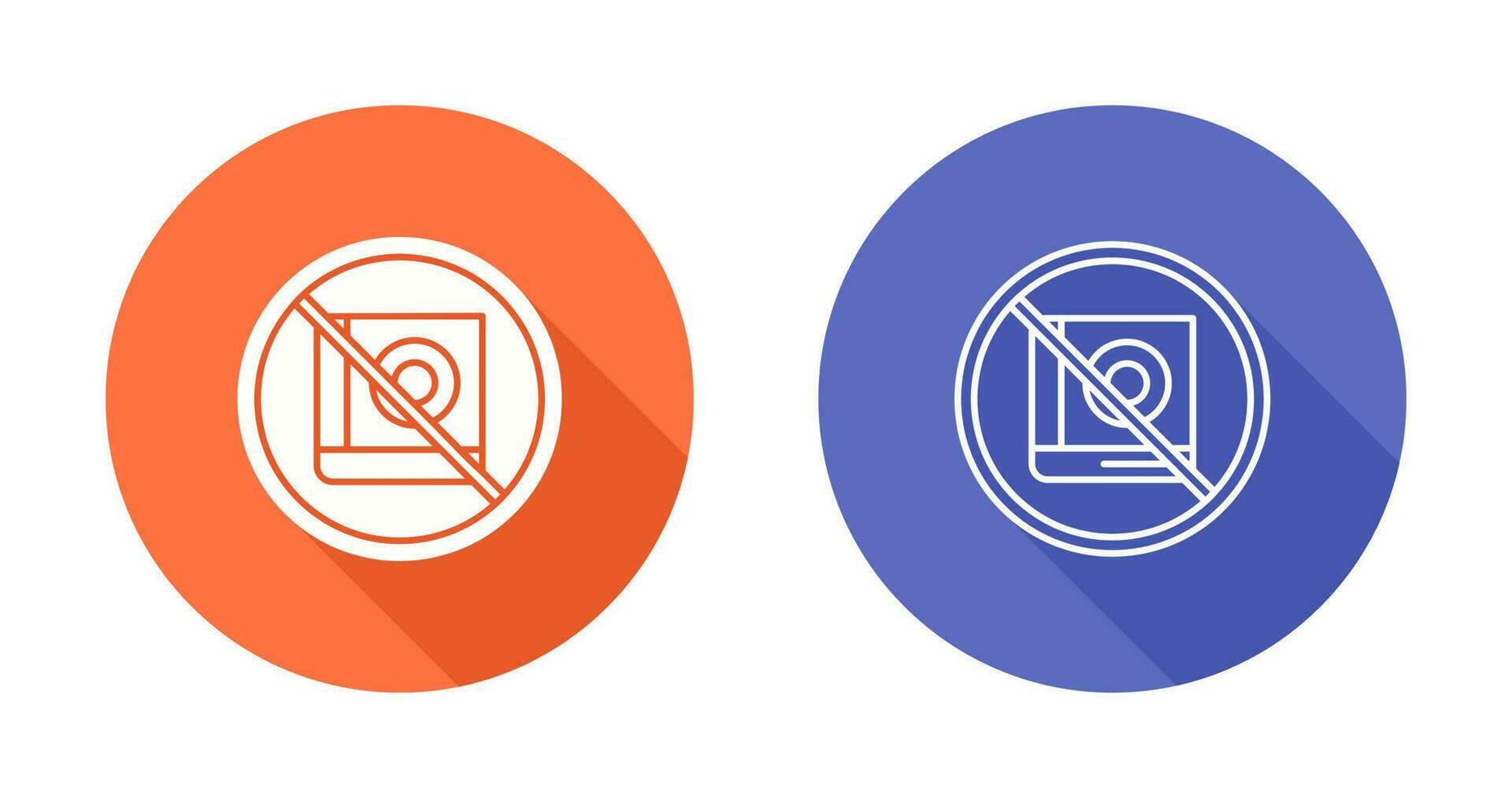 No Education Vector Icon