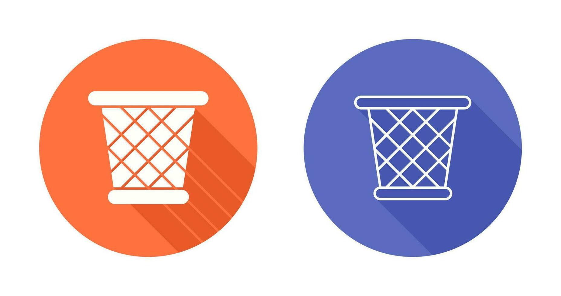 Paper Bin Vector Icon