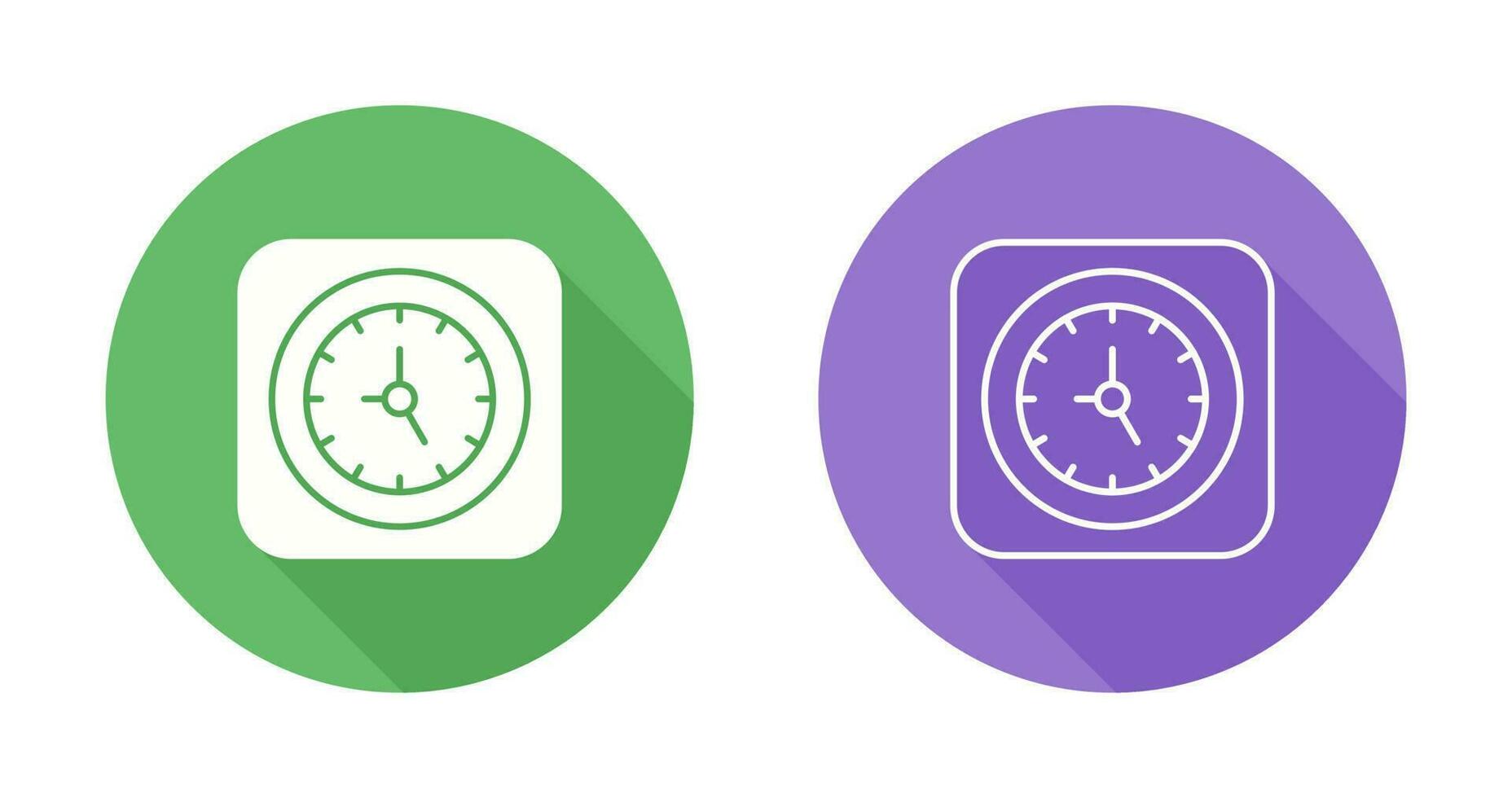 Clock Vector Icon