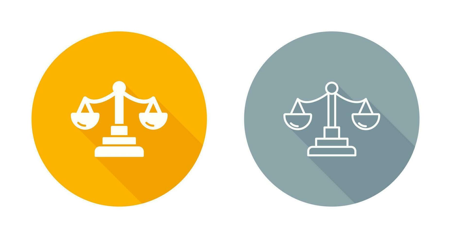 Justice Scale Vector Icon