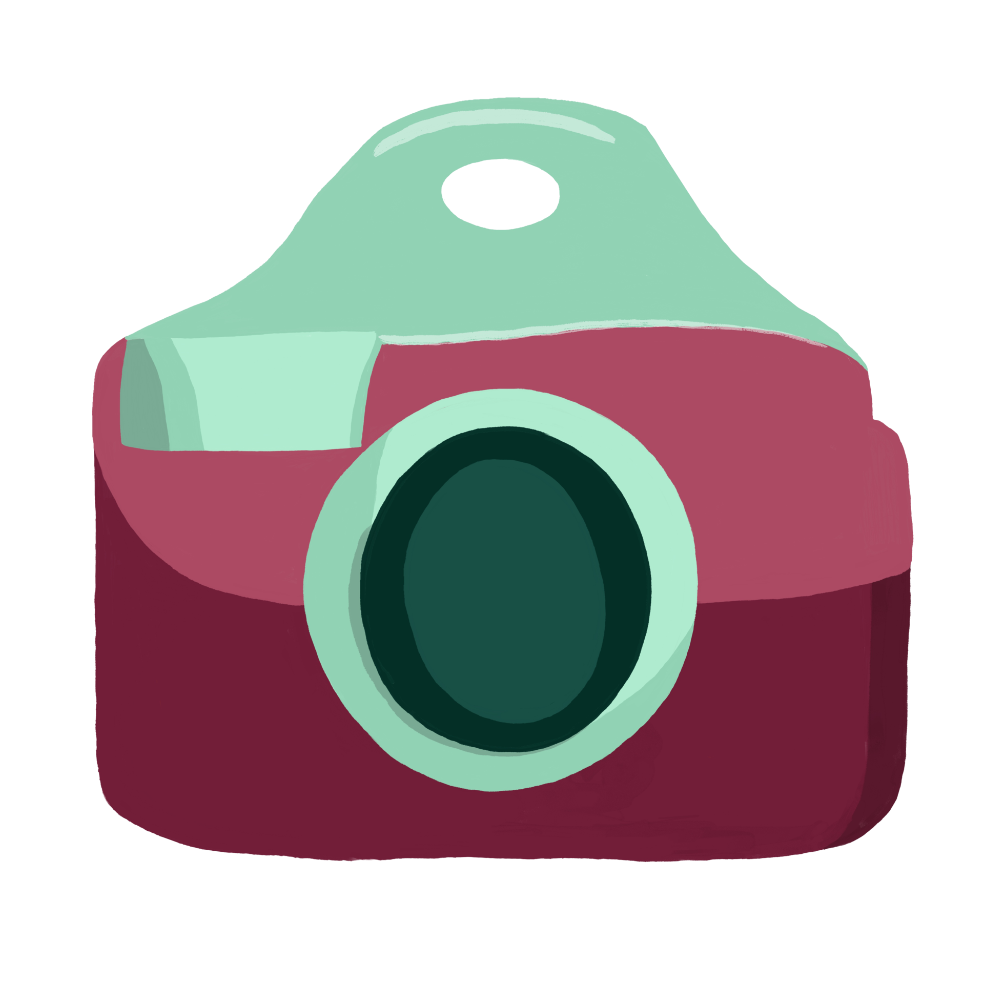 Watercolor And Drawing For Vintage Film Camera Digital Painting Of watercolor-and-drawing-for-vintage-film-camera-digital-painting-of
