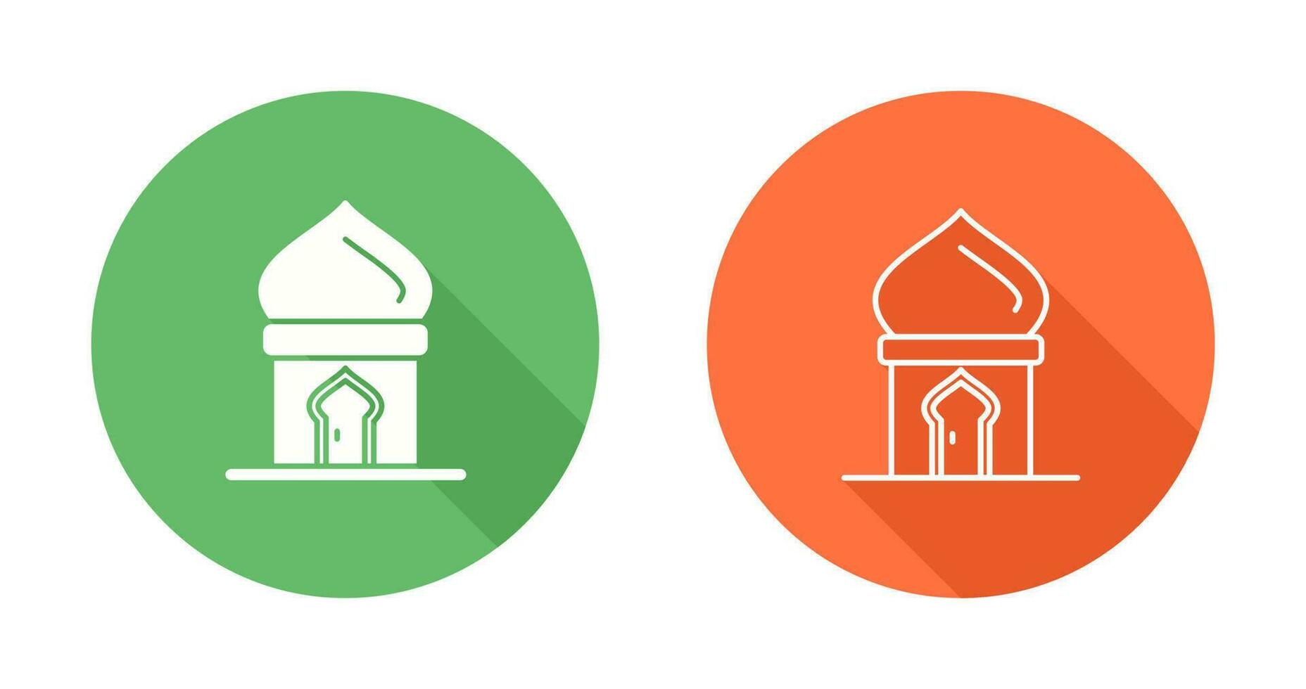Masjid Door Vector Icon