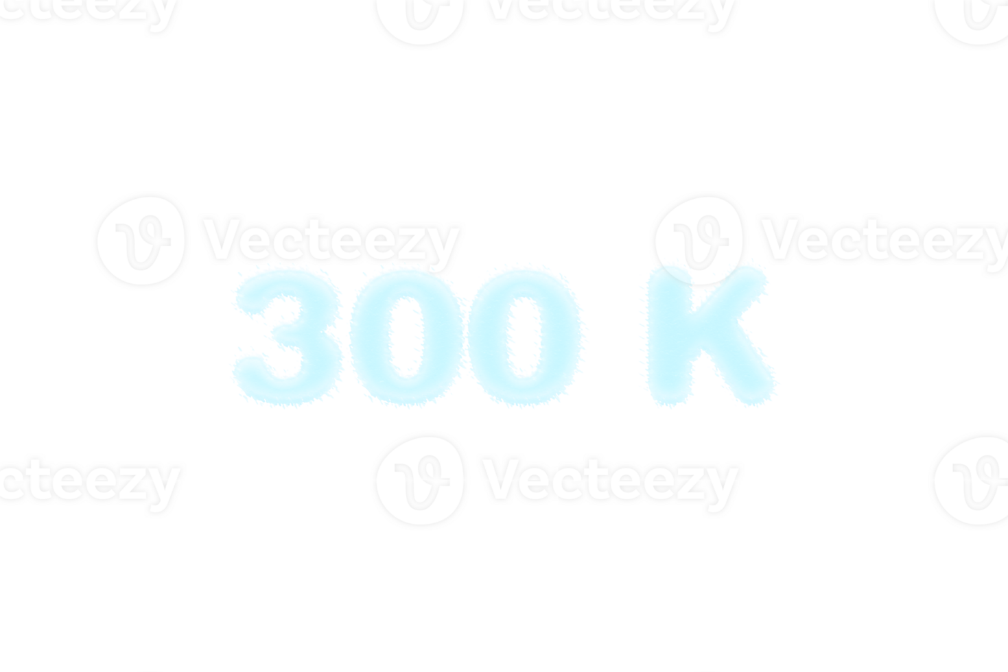 300 k subscribers celebration greeting Number with frozen design png