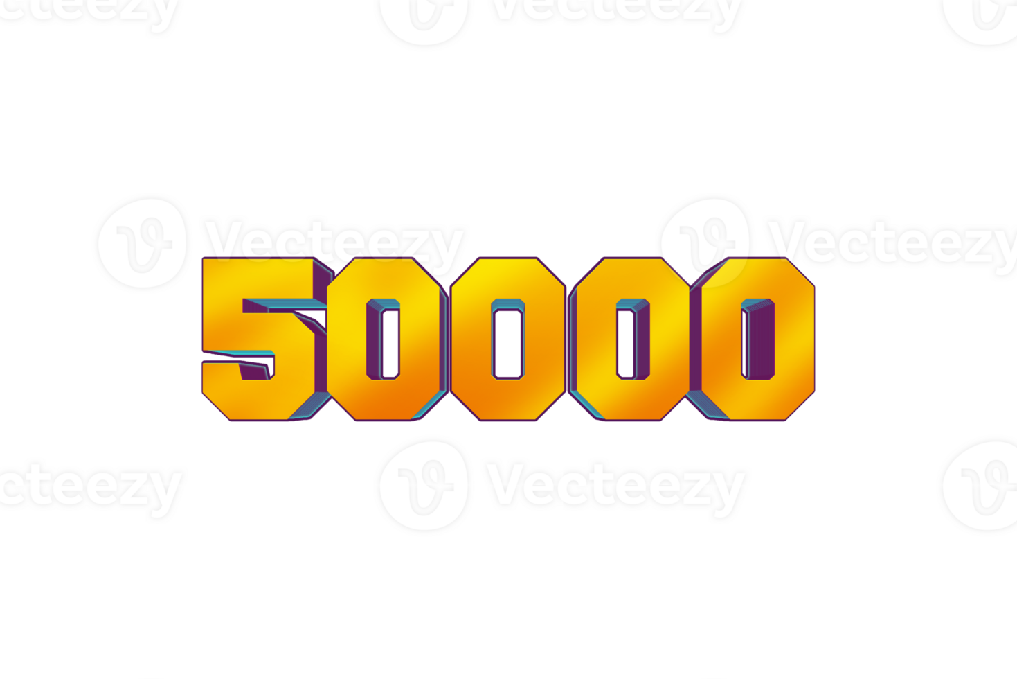 50000 Subscribers Celebration Greeting Number With 3d Design 23945010 PNG severity-code-description-project-file-line-suppression-state-error