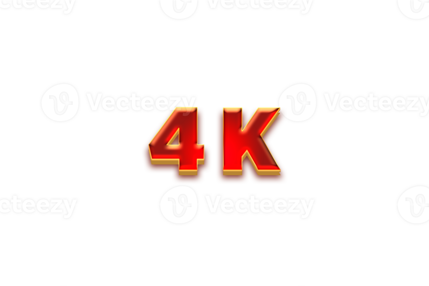 4 k subscribers celebration greeting Number with fruity design png