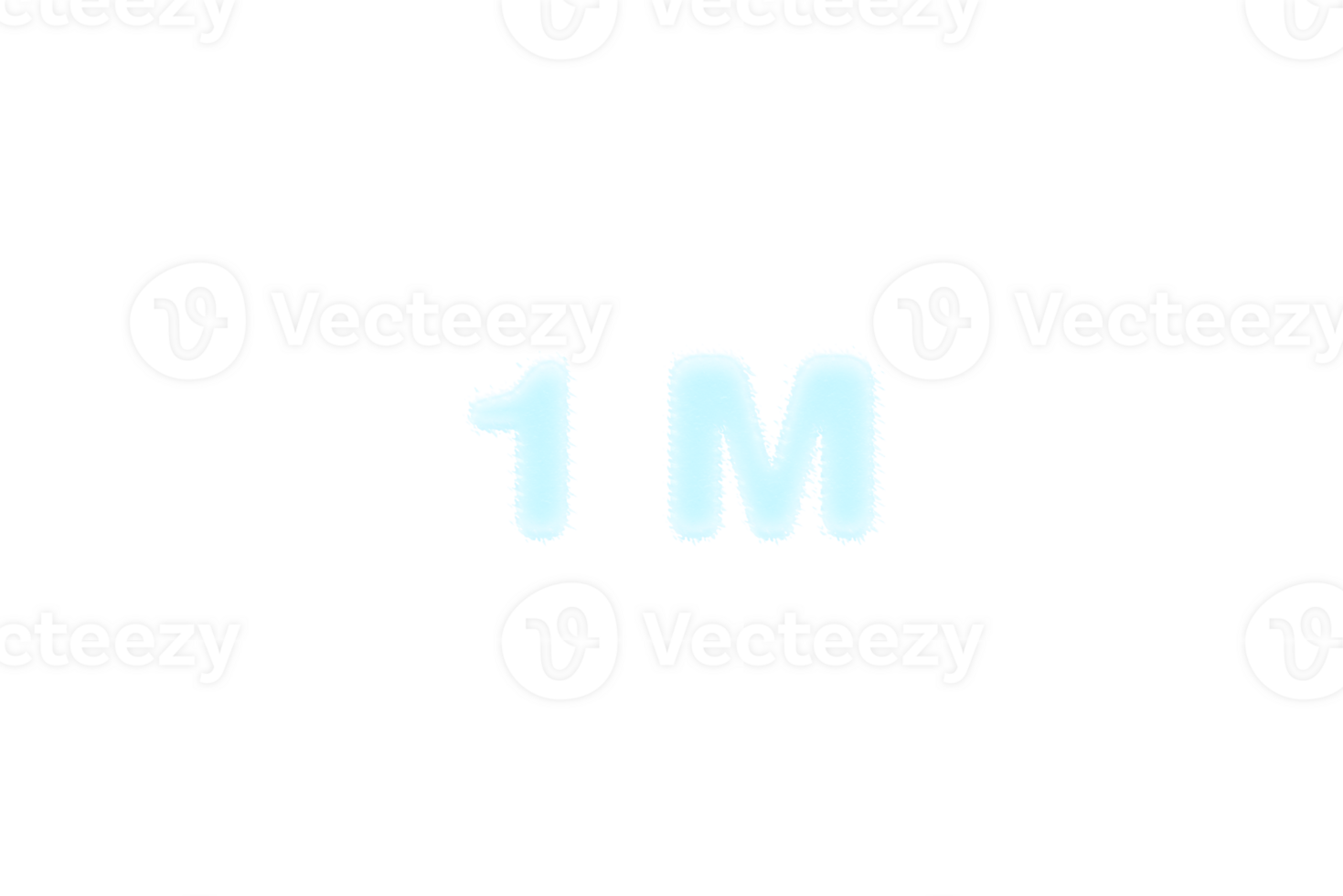 1 million subscribers celebration greeting Number with frozen design png