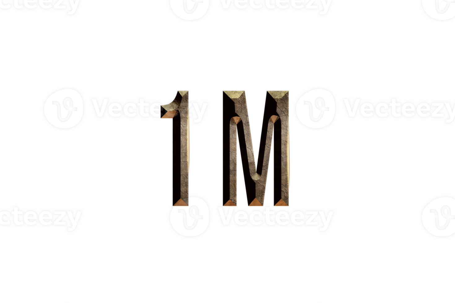 1 million subscribers celebration greeting Number with historical design png