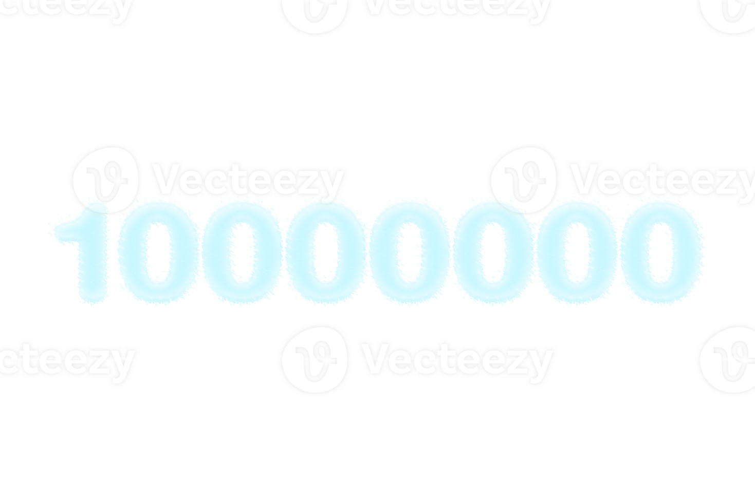 10000000 subscribers celebration greeting Number with frozen design png