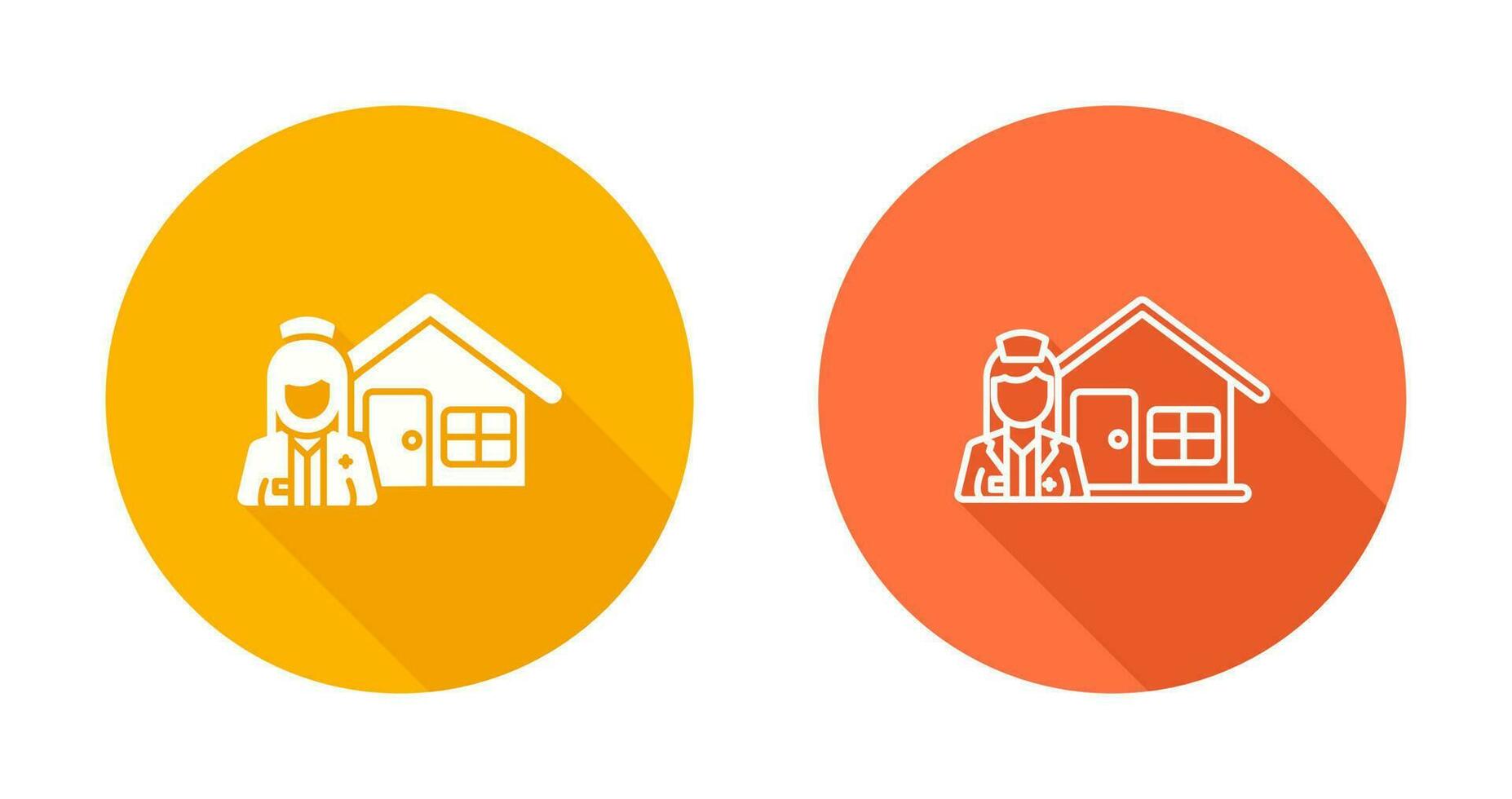 Nursing Home Vector Icon
