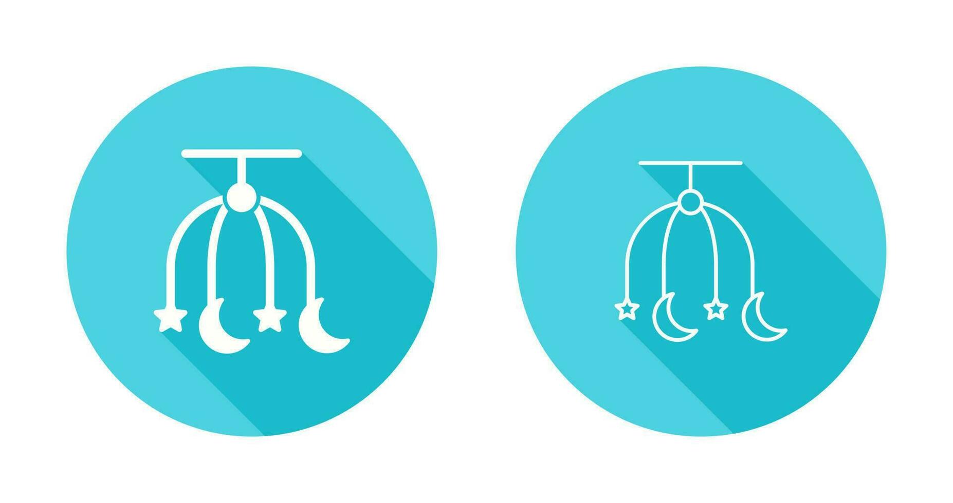 Crib Toy Vector Icon