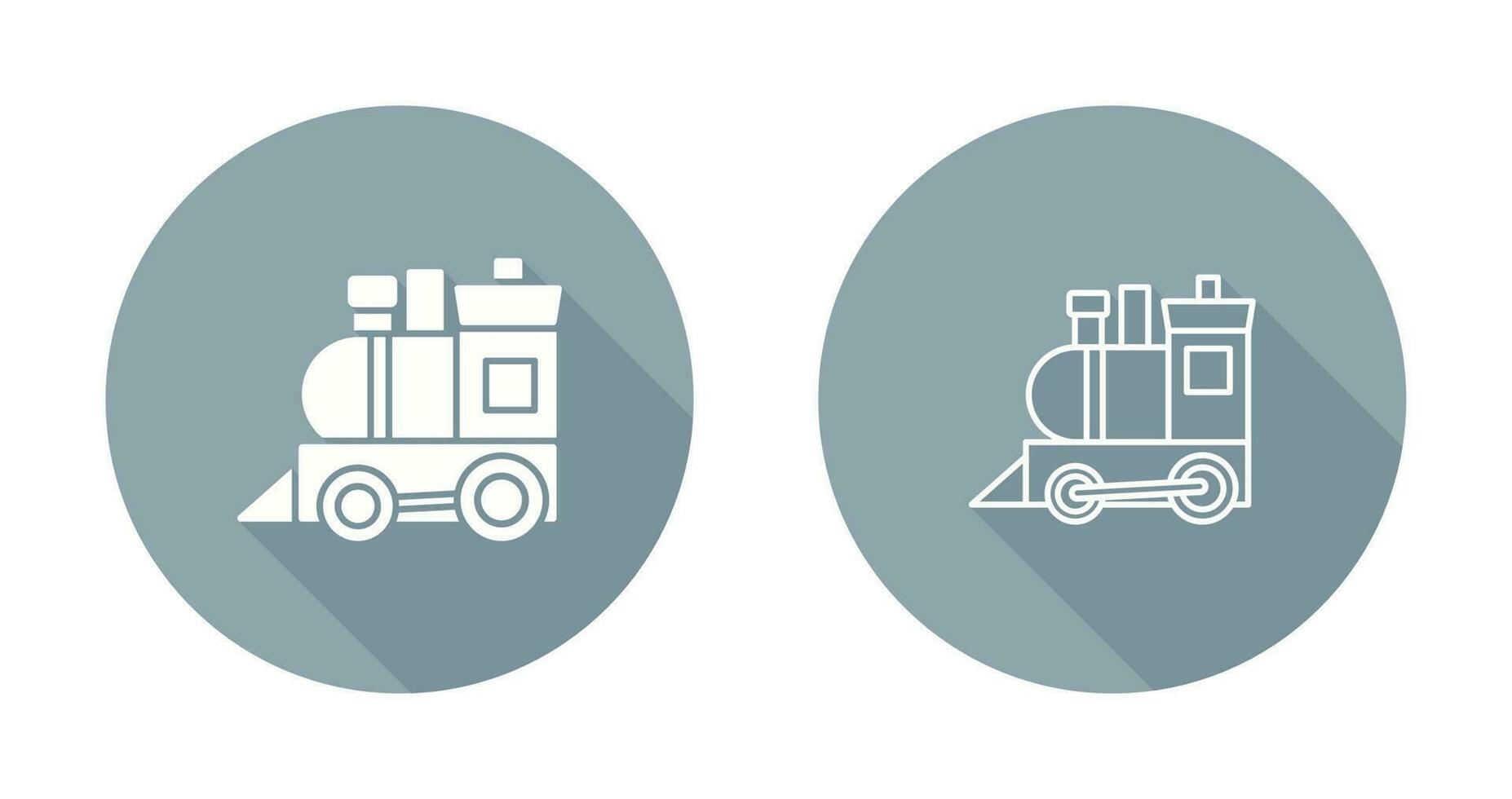 Toy Train Vector Icon