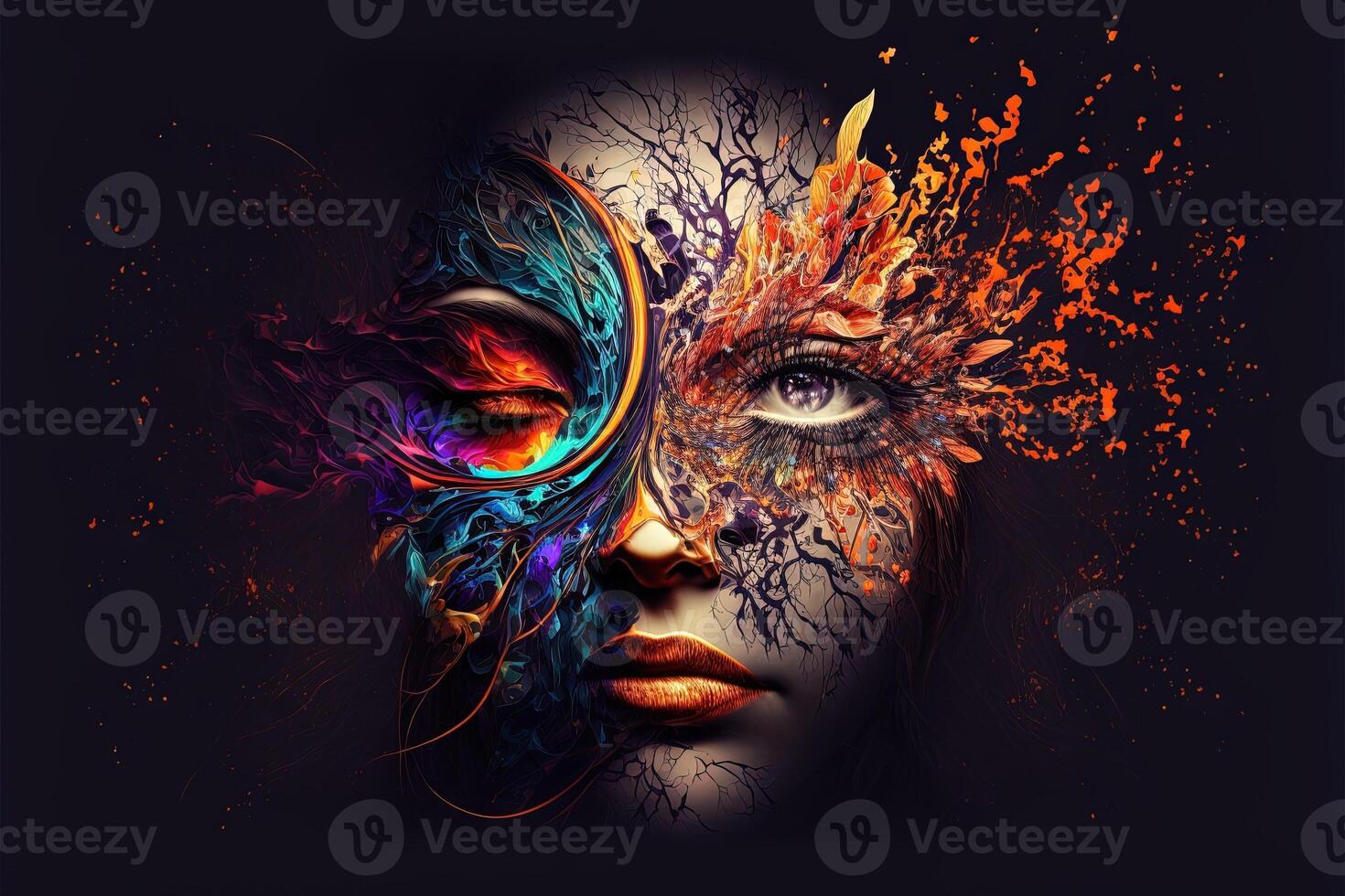 i am different abstract concept illustration photo